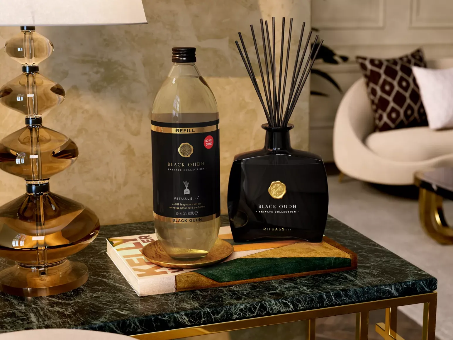 New Rituals Black Oudh Refill Fragrance Sticks