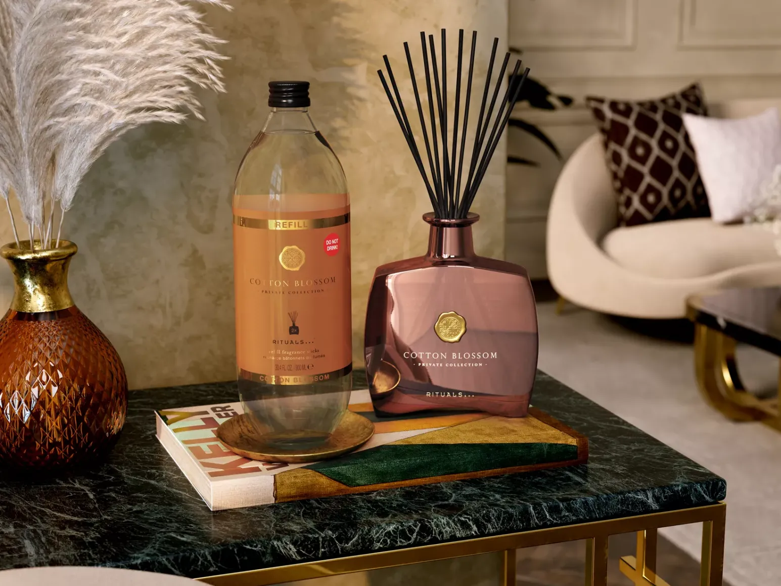 Online Rituals Cotton Blossom Refill Fragrance Sticks