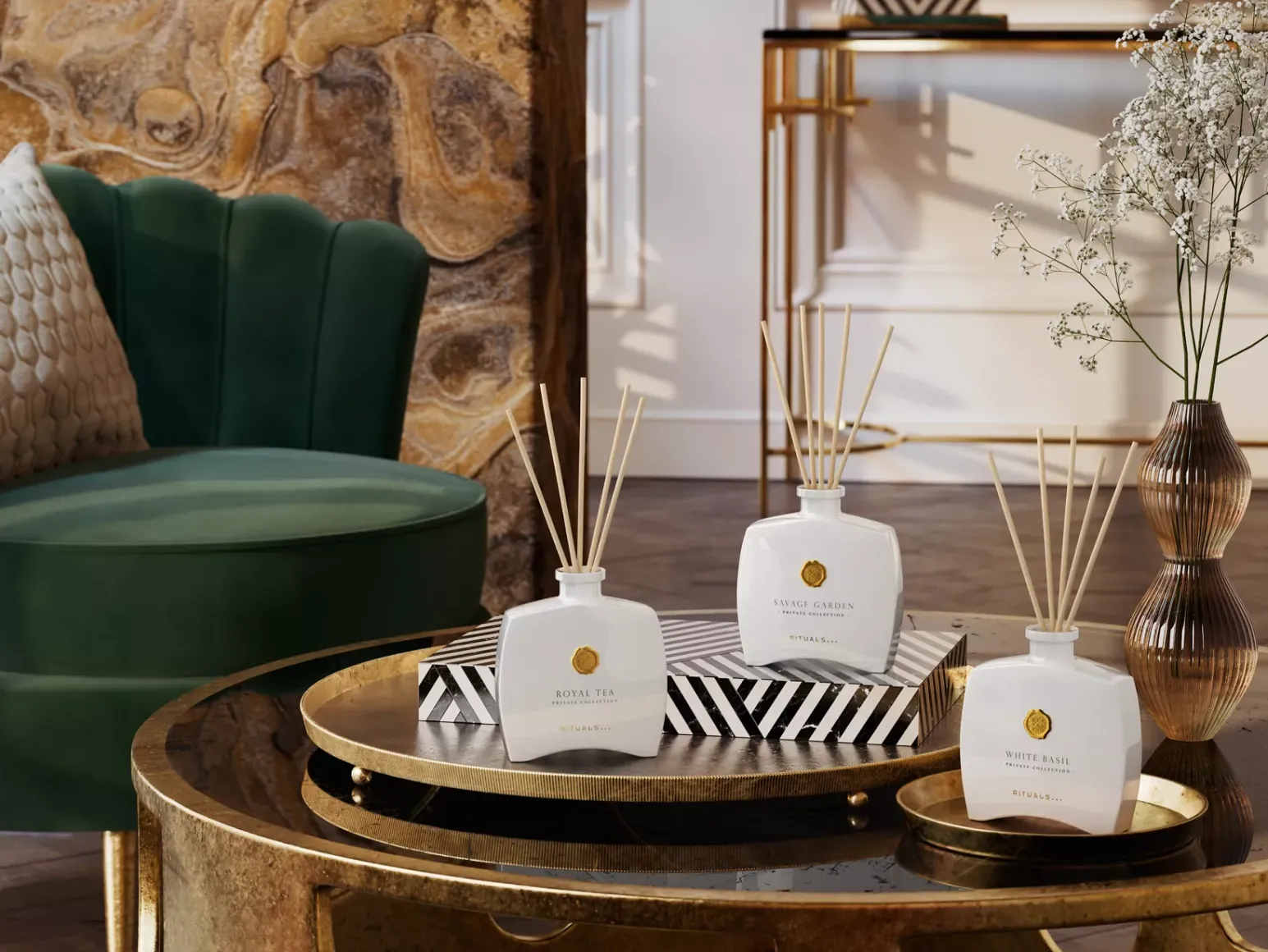 Hot Rituals Royal Tea Mini Fragrance Sticks