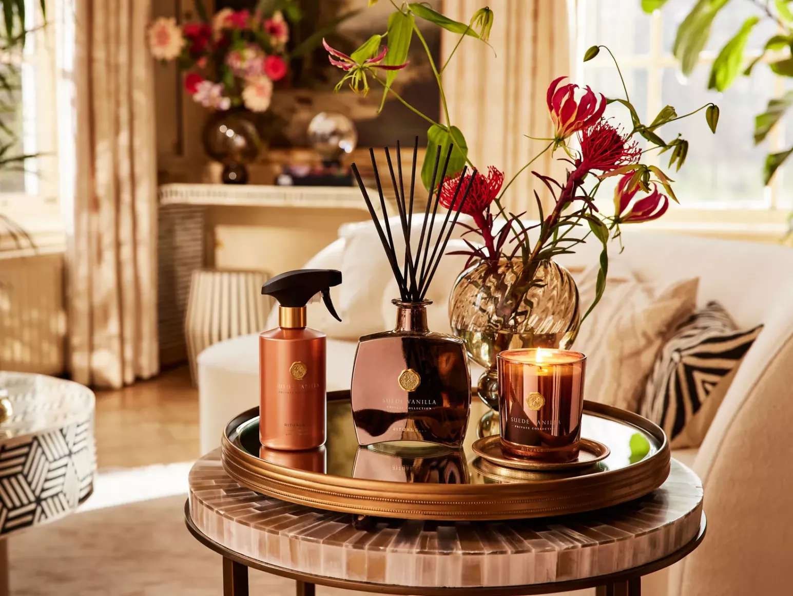 Online Rituals Suede Vanilla Fragrance Sticks