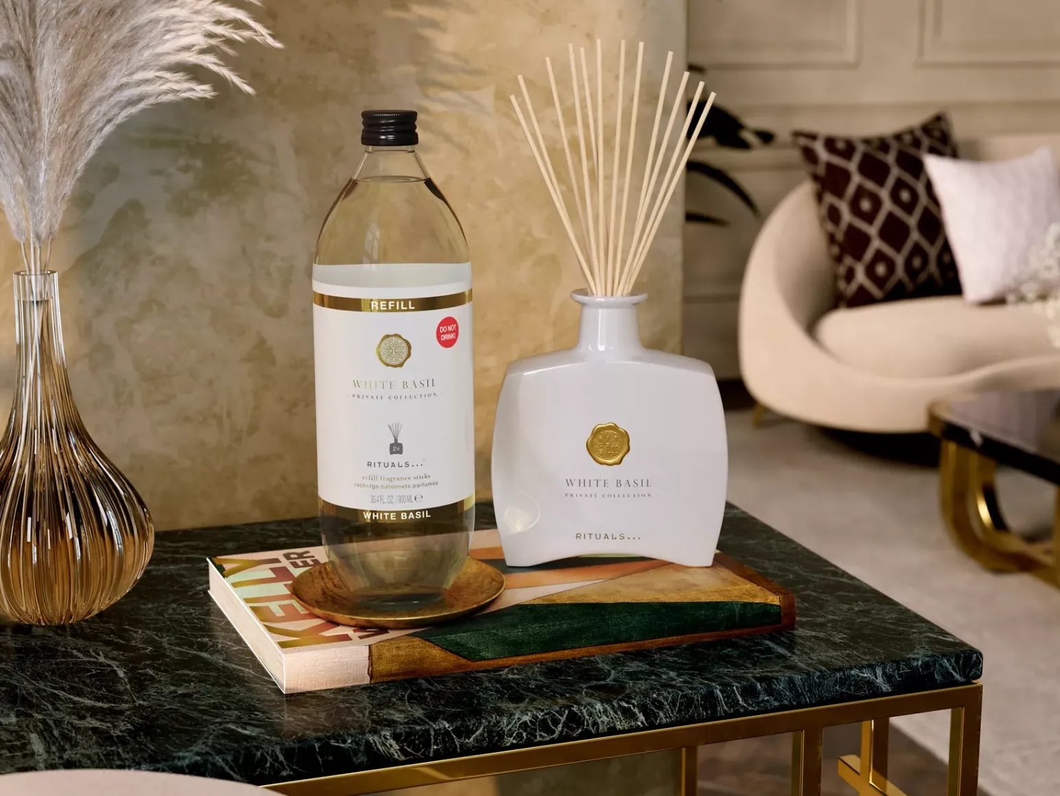 Sale Rituals White Basil Refill Fragrance Sticks